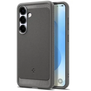 Spigen Rugged Armor Mag MagSafe Case for Samsung Galaxy S25, ACS08999, 8809971238304, Gray