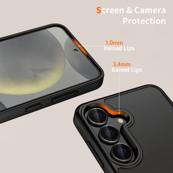 Удароустойчив калъф TECH-PROTECT Magmat за Samsung Galaxy S25 Plus, Черен 4
