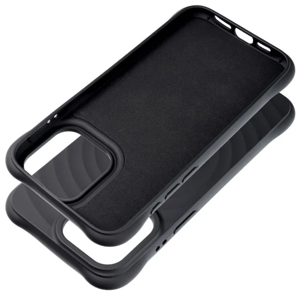 Silicone case Zephyr Mag Cover for iPhone 15 Pro Max, Black 3