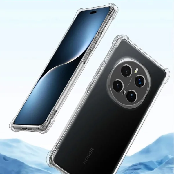 Silicone Case Anti Shock for Honor Magic 7 Pro, 1.5mm, Transparent 4