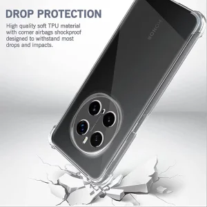 Silicone Case Anti Shock for Honor Magic 7 Pro, 1.5mm, Transparent 3
