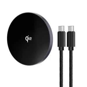 Безжично зарядно FORCELL F-ENERGY Flip Charge Qi2 15W MagSF, Сребрист
