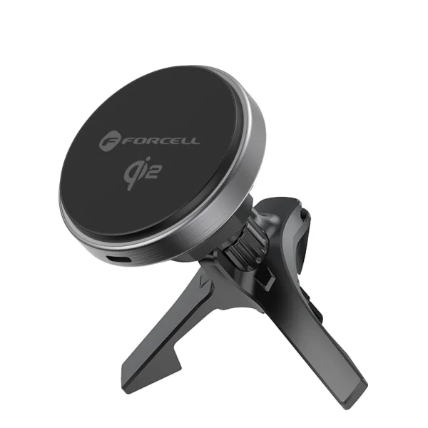 Поставка за кола с безжично зареждане FORCELL F-GRIP magnetic MagSF Qi2 15W, Сив 2