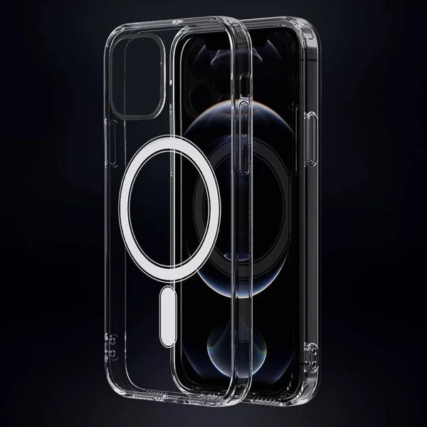 Shockproof MagSF case for iPhone 12 Pro Max, Transparent 5