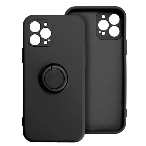 Силиконов калъф Silicone Ring за iPhone 12 Pro Max, Черен 1