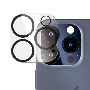 Стъклен протектор за камера 3D на iPhone 15 Pro / 15 Pro Max