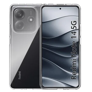 Silicone Case for Xiaomi Redmi Note 14 5G, 0.5mm, Transparent 3