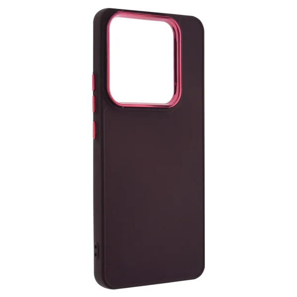 Shockproof case FRAME for Xiaomi Redmi Note 14 5G, Purple 2