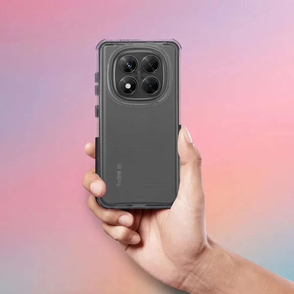 Shockproof Matrix case for Xiaomi Redmi Note 14 Pro 5G / 14 Pro Plus 5G, Black 2