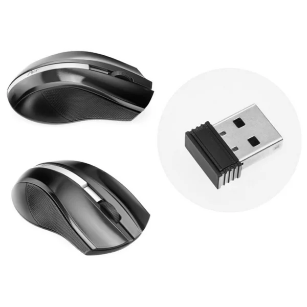 Wireless mouse Art USB AM-97, Black 3