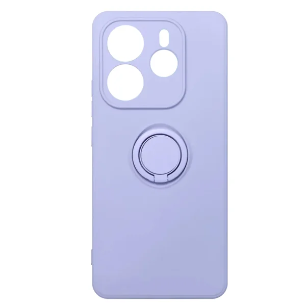 Силиконов калъф Silicone Ring за Xiaomi Redmi Note 14 5G, Лилав 2