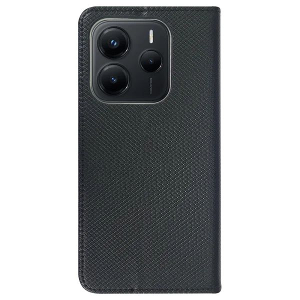 Калъф Тефтер Smart Book за Xiaomi Redmi Note 14 5G, Черен 3