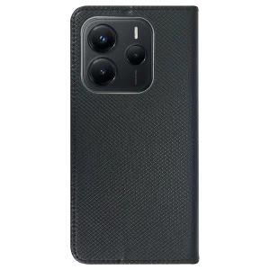 Калъф Тефтер Smart Book за Xiaomi Redmi Note 14 5G, Черен 3