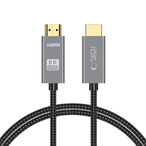 Кабел Tech-Protect Ultraboost HDMI 2.1 4K 120Hz / 8K 60Hz 1m, Черен