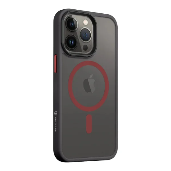 Shockproof case Tactical MagForce Hyperstealth 2.0 for iPhone 13 Pro, Black-Red 2