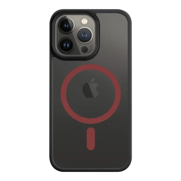 Shockproof case Tactical MagForce Hyperstealth 2.0 for iPhone 13 Pro, Black-Red 1