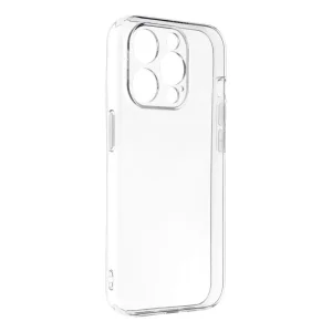 Силиконов калъф за iPhone 15 Pro, 2 мм, Прозрачен