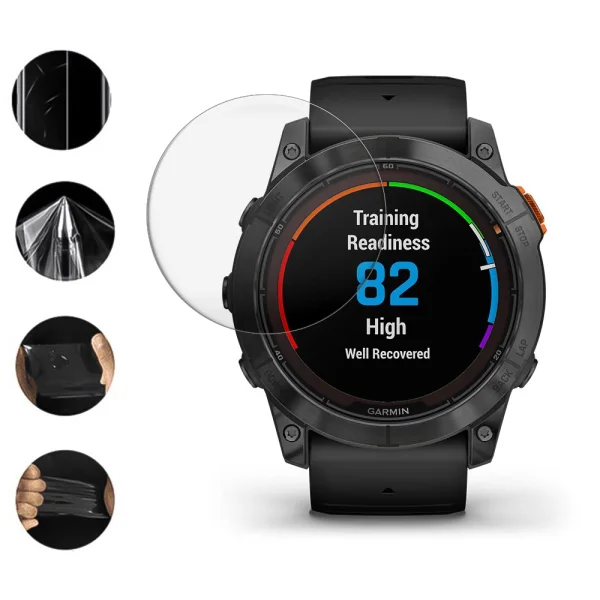 Hydrogel screen protector for Garmin Fenix 7 Pro watch 1