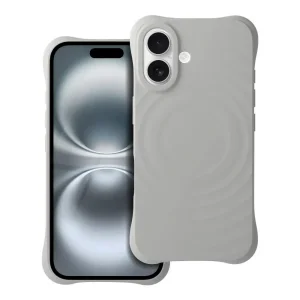 Силиконов калъф Zephyr Mag Cover за iPhone 16, Сив