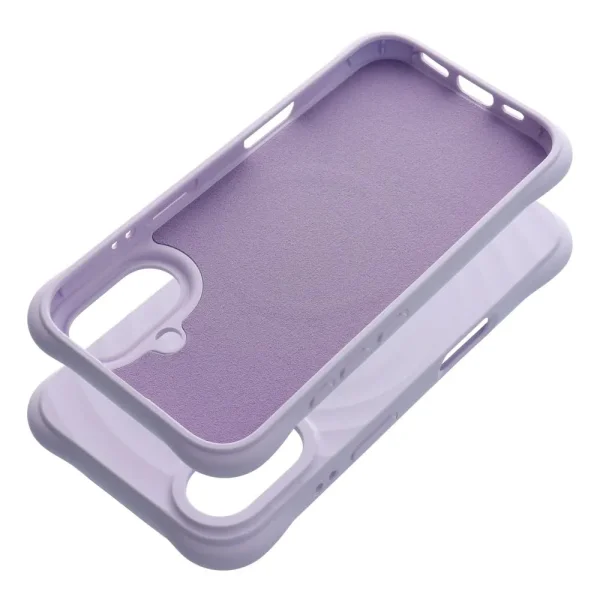 Silicone Case Zephyr Mag Cover for iPhone 16, Purple 2