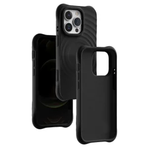 Силиконов калъф Zephyr Mag Cover за iPhone 16 Pro, Черен 3