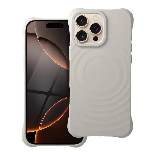 Silicone Case Zephyr Mag Cover for iPhone 16 Pro, Gray 1