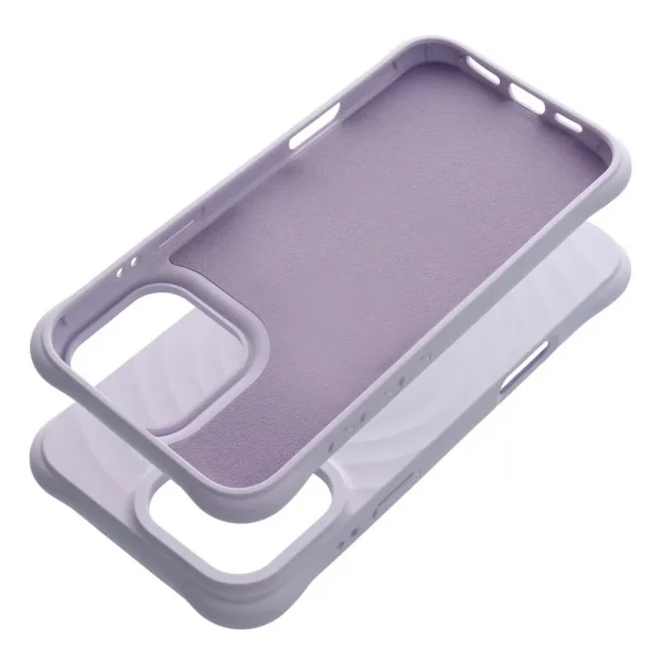 Silicone case Zephyr Mag Cover for iPhone 16 Pro, Light purple 2
