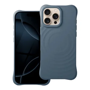Силиконов калъф Zephyr Mag Cover за iPhone 16 Pro Max, Син