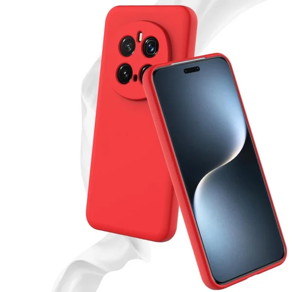 Силиконов калъф Silicone Lite за Honor Magic7 Pro, Червен 4