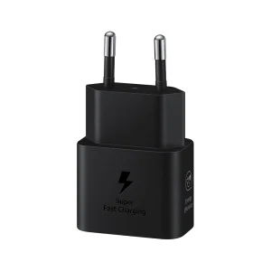 Samsung Charger, USB-C, 25W, EP-T2510XBEGEU, Super Fast, with Type-C to Type-C cable, Black 5