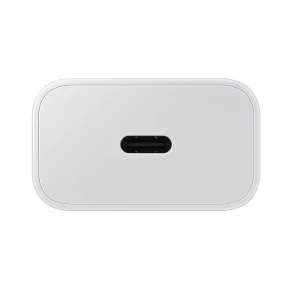 Samsung Charger, USB-C, 25W, EP-T2510XWEGEU, Super Fast, with Type-C to Type-C cable, White 5