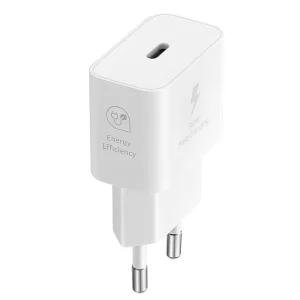 Samsung Charger, USB-C, 25W, EP-T2510XWEGEU, Super Fast, with Type-C to Type-C cable, White 4