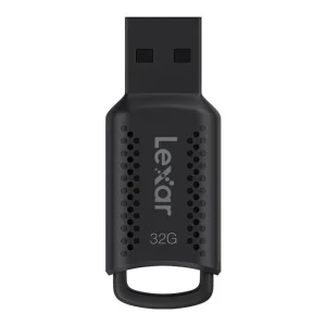 Флаш памет LEXAR JumpDrive V400, 32GB, USB 3.0, 100 MB/s, Черен