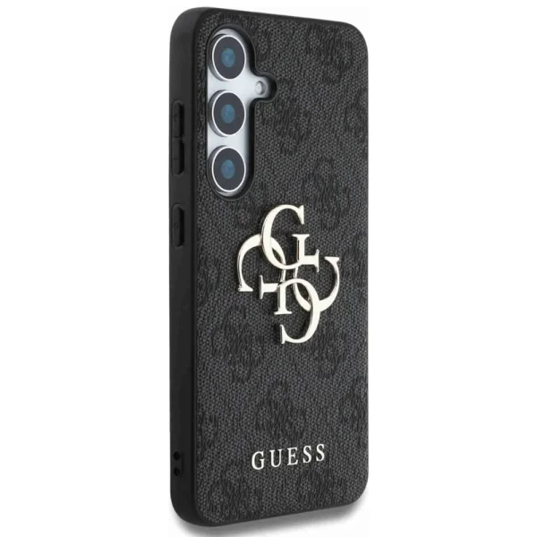 Калъф GUESS, PU 4G Metal Logo за Samsung Galaxy S25, GUHCS25S4GMGGR, Сив 3