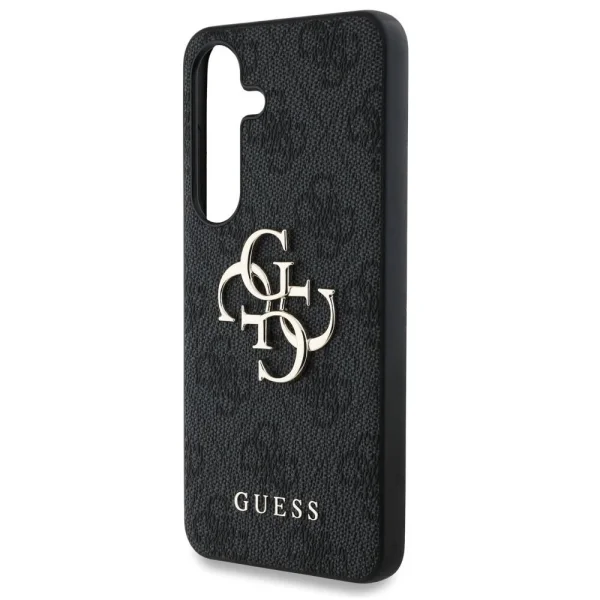 Калъф GUESS, PU 4G Metal Logo за Samsung Galaxy S25, GUHCS25S4GMGGR, Сив 5