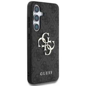 Калъф GUESS, PU 4G Metal Logo за Samsung Galaxy S25, GUHCS25S4GMGGR, Сив 3