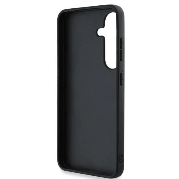 Калъф GUESS, PU Grained 4G Metal Logo за Samsung Galaxy S25, GUHCS25SPGT4MBP, Розов 4