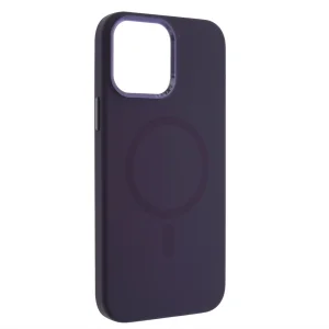 Удароустойчив калъф Premium MagSF за iPhone 13 Pro Max, Тъмно лилав