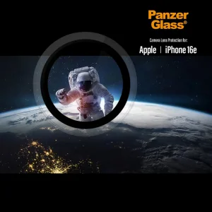 Стъклен Протектор за камера PanzerGlass Hoops Lens Protector за iPhone 16e/17e, Прозрачен 3