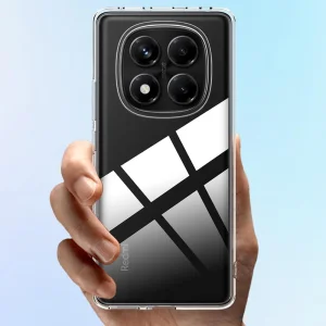Силиконов калъф за Xiaomi Redmi Note 14 Pro 4G, 0.5mm, Прозрачен 3