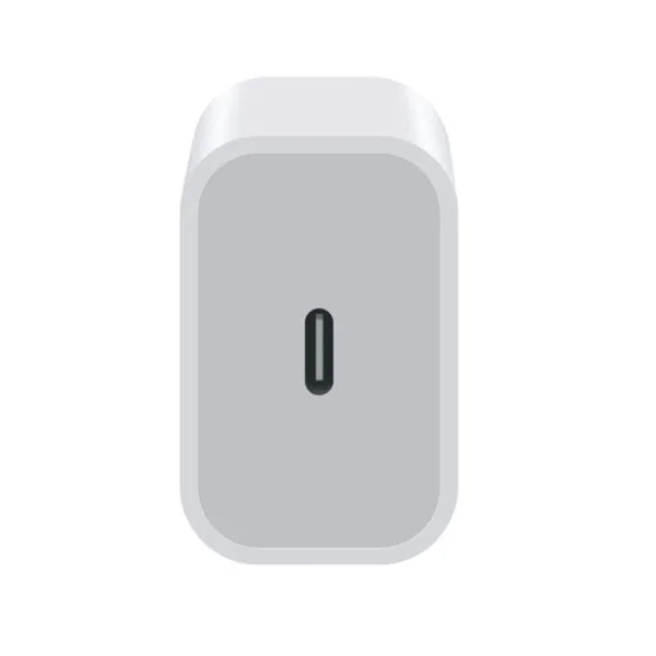 Wall Charger 220V MOONX MC03, PD, 20W, 1xUSB-C, with USB-C to Lightning cable, White 2