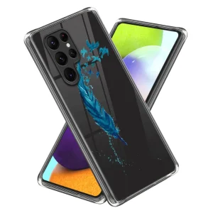 Силиконов калъф за Samsung Galaxy S24 Ultra, Перо