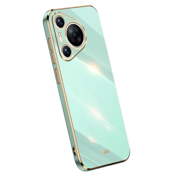 Силиконов калъф XINLI за Huawei Pura 70, Зелен 1