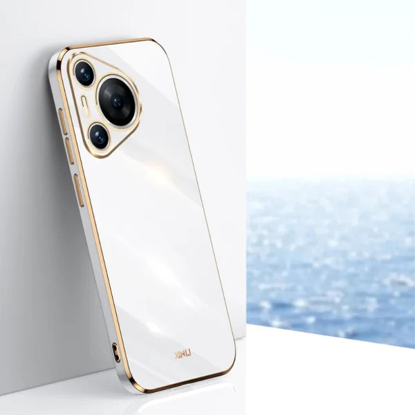 XINLI Silicone Case for Huawei Pura 70, White 2