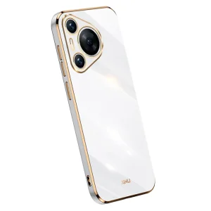 Силиконов калъф XINLI за Huawei Pura 70, Бял