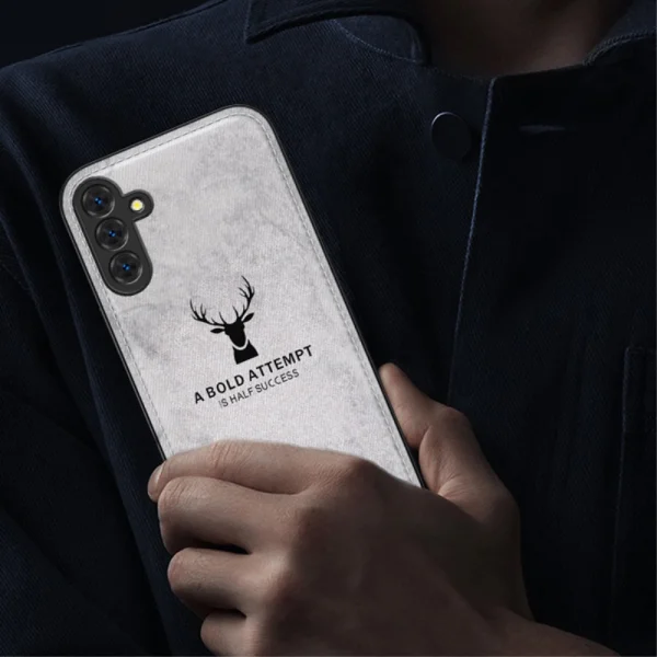 Удароустойчив калъф Soft Deer за Samsung Galaxy S24 Plus, Сив 3