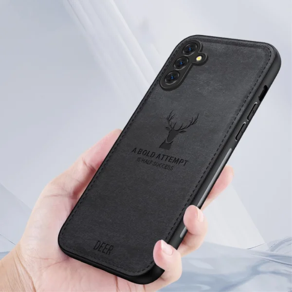 Удароустойчив калъф Soft Deer за Samsung Galaxy S24 Plus, Черен 2