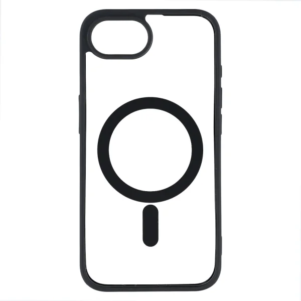 Shockproof case Acrylic Color MagSF for iPhone 16e/17e, Black 2