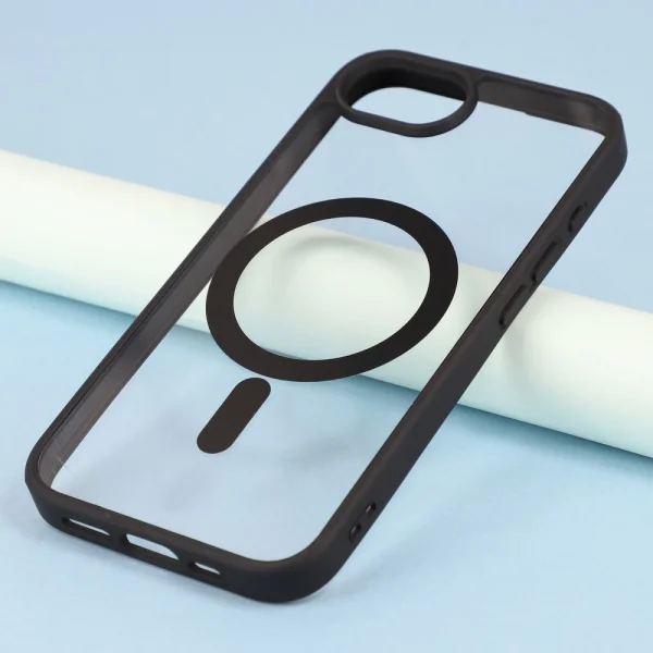 Shockproof case Acrylic Color MagSF for iPhone 16e/17e, Black 3