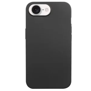 Силиконов калъф Matte за iPhone 16e/17e,1.2mm, Черен